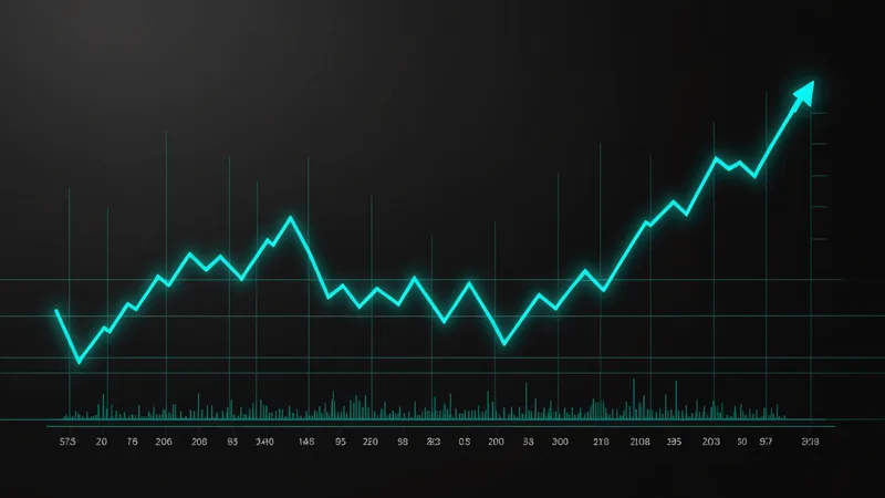 Abstract chart lines showing time saved